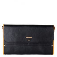 Bulaggi Clutch schwarz Holz